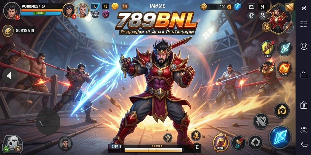 Gameplay seru di arena pertarungan 789BNL.