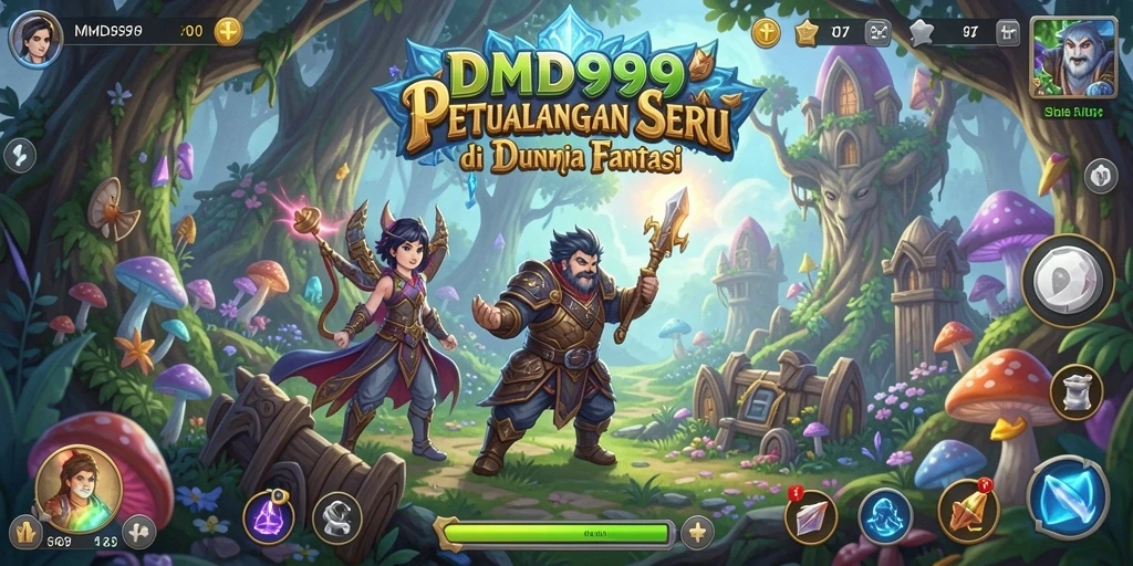 Gameplay petualangan DMD999 yang seru dengan grafis menawan.