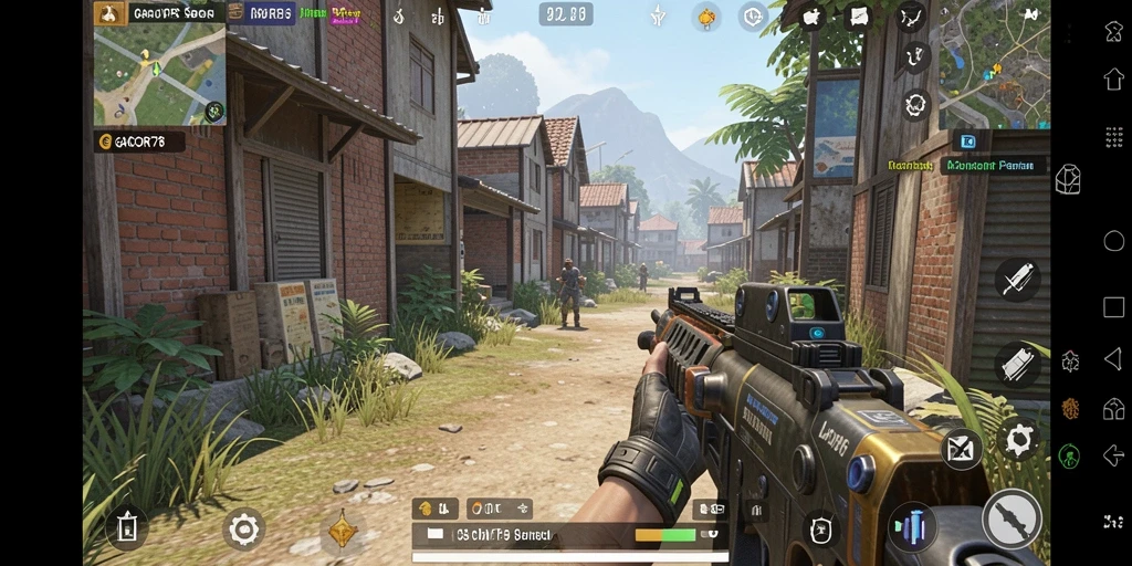 Gameplay seru GACOR78 dengan aksi tembak-menembak yang intens.