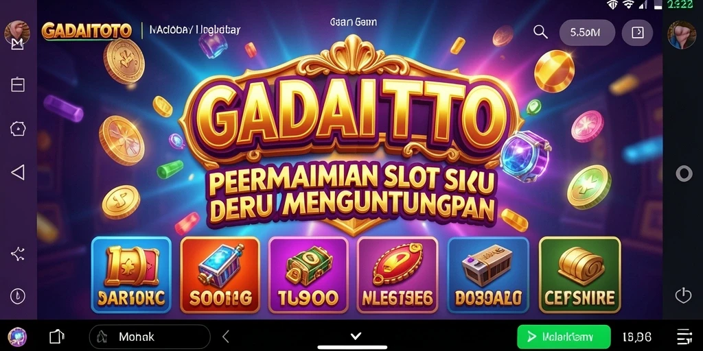 Tampilan menarik gameplay slot GADAITOTO yang mengasyikkan.