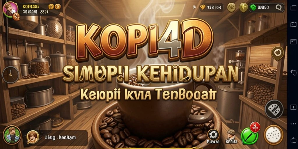 Gameplay interaktif KOPI4D yang menyenangkan dan mendidik.