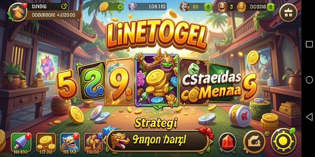 Tampilan gameplay menantang dan strategi di LINETOGEL.