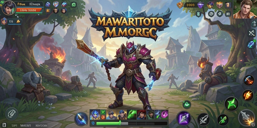 Screenshot dari gameplay MAWARTOTO yang menunjukkan aksi pertarungan seru.
