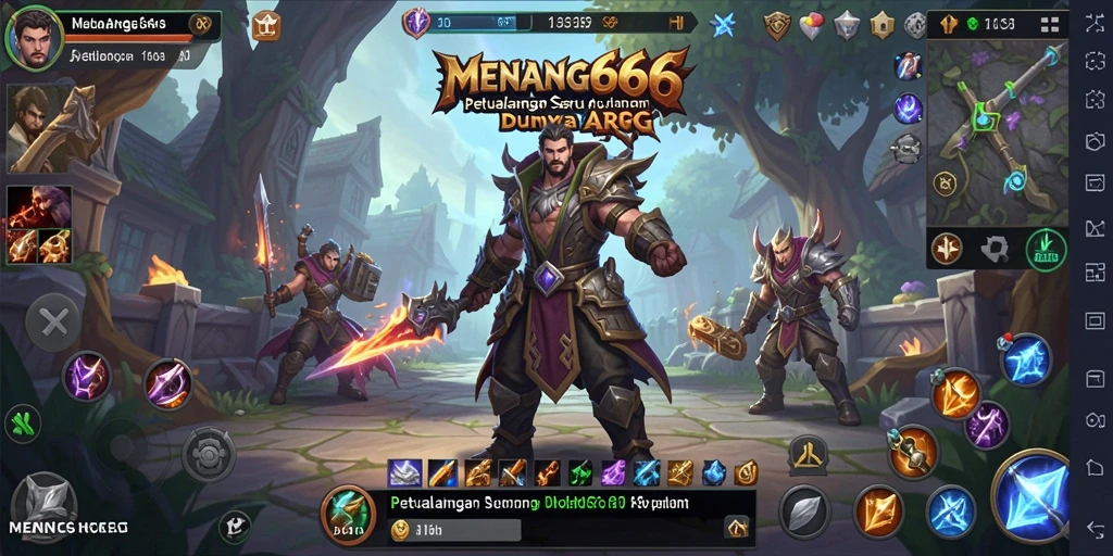 Tampilan gameplay <strong>MENANG666</strong> yang menegangkan dan penuh aksi.