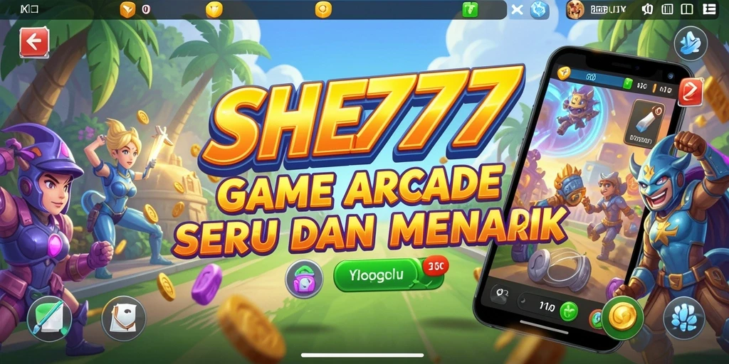 Tampilan gameplay SHE777 yang mengasyikkan dan penuh warna.